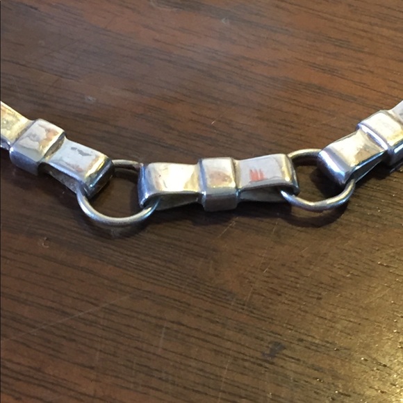 .925 silver bow bracelet - Picture 2 of 5